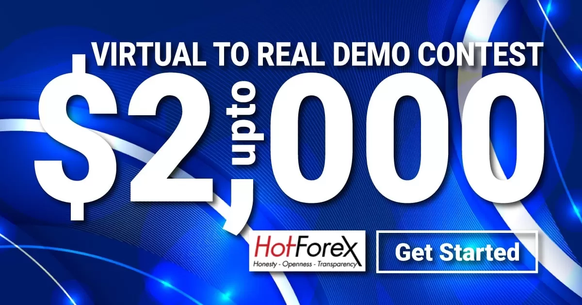 Win $2000 from Virtual To Real Demo Contest by HotForex